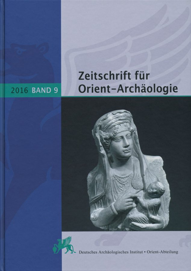 Zeitschrift für Orient-Archäologie 9| 2016
