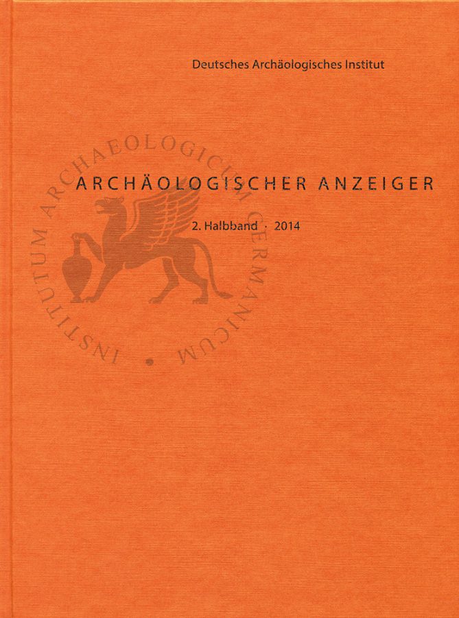 Archäologischer Anzeiger 2014/2